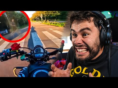 CE PIETON ARRIVE DE NUL PART ! (React Moto)