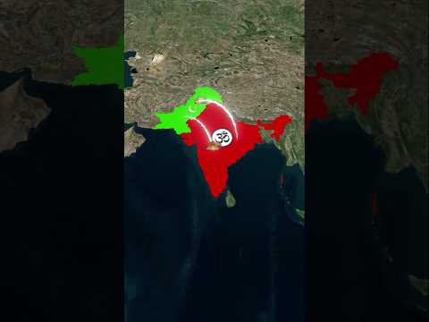 "⚠️ What If India and Pakistan Go to Nuclear War?" #facts #shorts