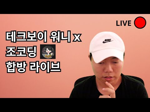 테크보이 워니 x 조코딩 합방 (생방송 녹화본) - 코딩/개발 Q&A