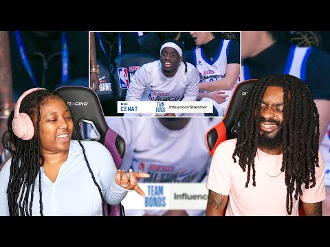 Kai Cenat 2025 NBA All Star Celebrity Game Highlights 🔥 | REACTION