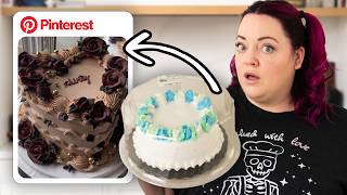 Can I Make a Grocery Store Cake Pinterest Worthy??