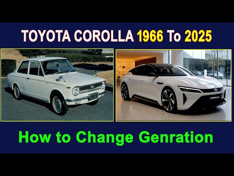 Toyota Corolla Cars 1966 to 2025