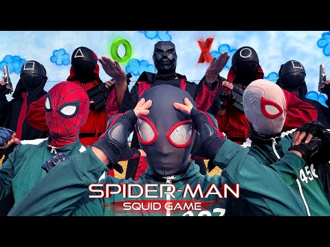 SPIDER-MAN Bros join SQUID GAME Full Story | All Challenges