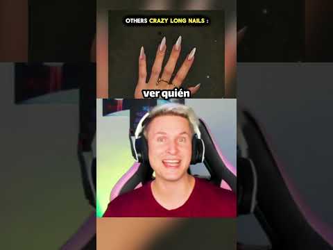 LAS UÑAS LARGAS MAS LOCAS 😬