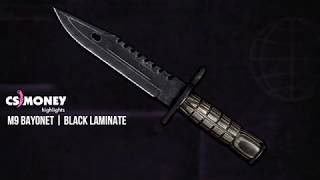 M9 Bayonet Black Laminate Gameplay