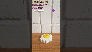 Lego MOC Build - Egg #myowncreation #lego #breakfast #food #shorts