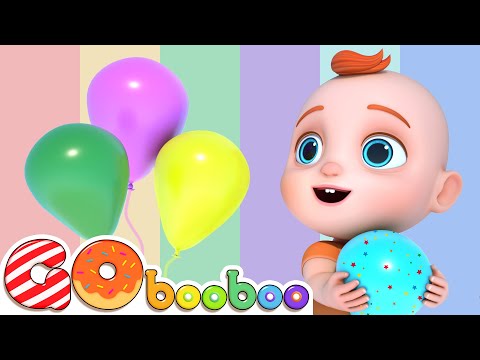 Música das Cores 🎨🌈| Color Song | Desenho Infantil | GoBooBoo em Português - Músicas Infantis