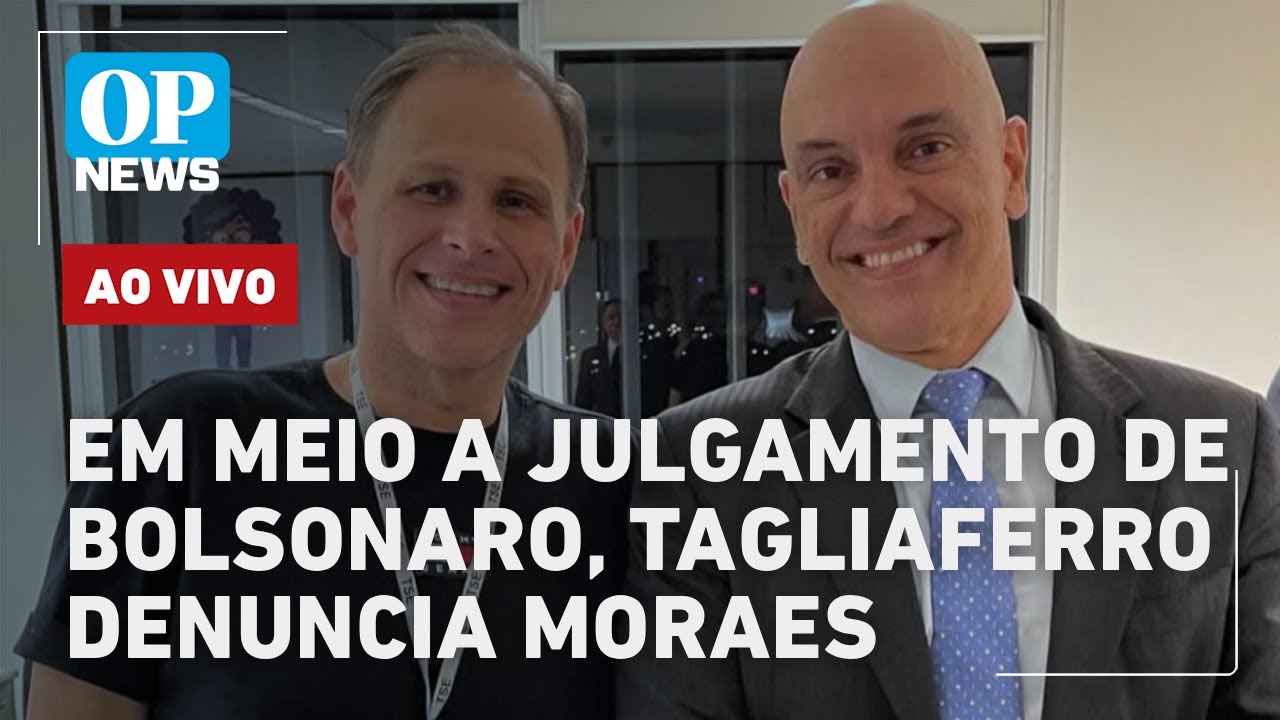 🔴AO VIVO: Em meio a julgamento de Bolsonaro, Tagliaferro denuncia Moraes; pressão por anistia