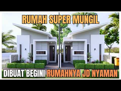 Rumah 14m² Lagi Viral! GD Bikin yang Punya Taman dan Adem Banget! #viral #rumahminimalis