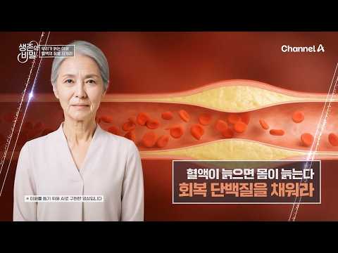 [교양] 생존의 비밀 33회 _ 260203 _ 혈액이 늙으면 몸이 늙는다, 회복 단백질을 채워라