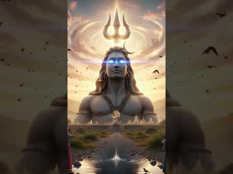 சிவனின் கண்கள் திறந்த அந்த நிமிடம் 😇 | Divine Awakening #adiyogi #shiva #shivam #shivaratri