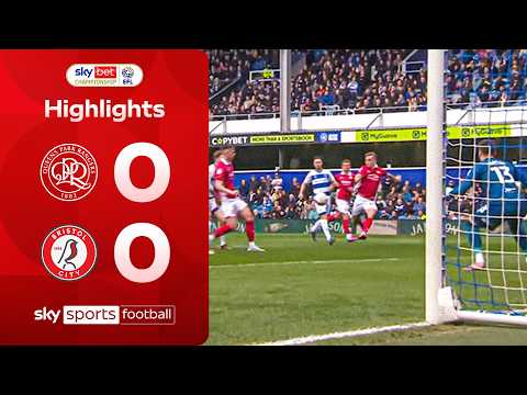 Hodgson held by Hoops but unbeaten run continues 📈 | QPR 0-0 Bristol City | EFL Highlights