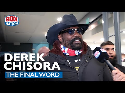 “I Put The Fear Of God In Him!” – Derek Chisora Reacts To Weigh-In