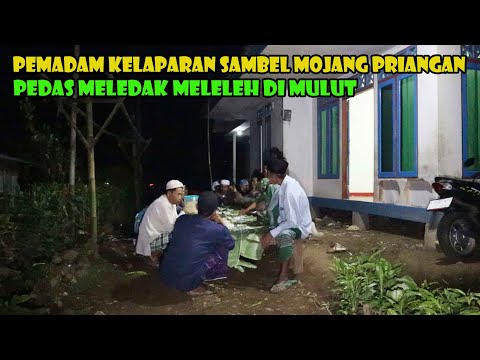 Pemadam Kelaparan Mojang Priangan.. Liwet IKan Asin Plus Pete Sambel Buatan Neng Geulis.