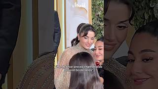 Hande Erçel in Saudi Arabia — turning the red carpet into a statement of power.