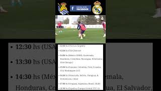 Real madrid vs real sociedad copa del rey horarios