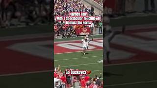 Carnell Tate Spectacular Touchdown 🌰🅾️🏈#collegefootball #ohiostate #buckeyes #cfb #gobucks