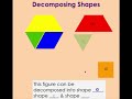 Decomposing Shapes and Their Properties