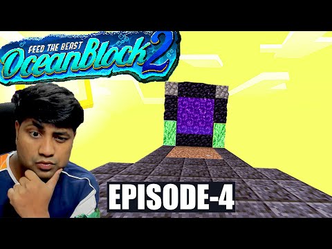 Minecraft OCEANBLOCK-2 (nether is not like nether RIP) ep-4