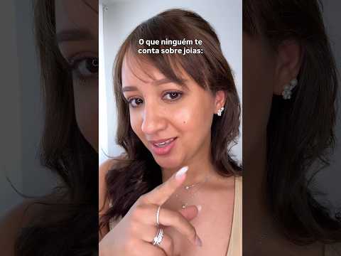 Esse é o segredo por trás das joias que parecem diamante…MOISSANITE 💎#joia #semijóiasdeluxo #joias