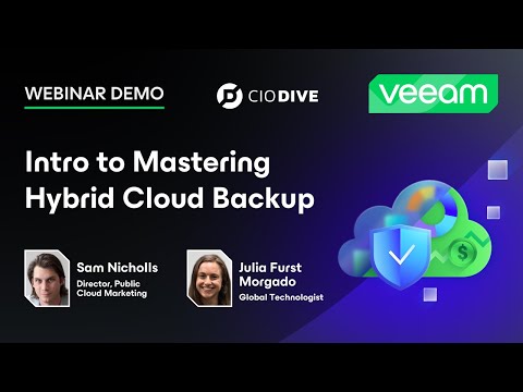 Intro to Mastering Hybrid Cloud Backup with the Veeam Data Platform | Webinar Demo