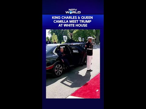 Trump Greets King Charles III & Queen Camilla At The White House