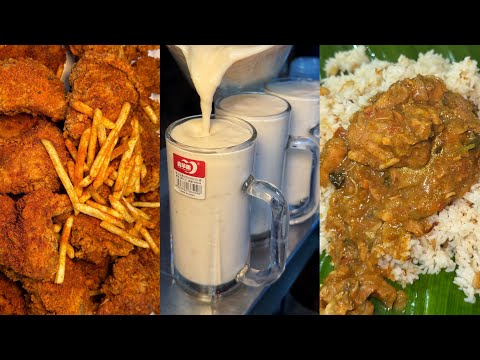 💢I had 10 pc Jolo Fried Chicken & Ghee Rice with Chicken Curry & then had 3 milkshakes at midnight‼️
