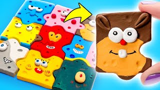 ¡Desafío de arcilla mágica vs. Slime Sam! ⏳🌅 ¡5 Manualidades asombrosas!
