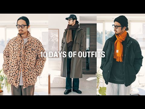 【10日間コーデ】30代デザイナー 10日間の私服紹介 / 10 Days of outfits