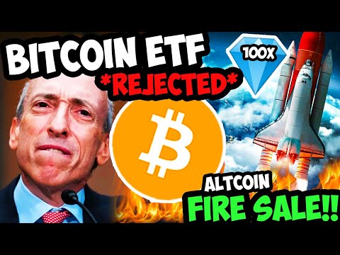 *LEAK* BITCOIN ETF REJECTED BY SEC!! One of these ALTCOINS will 100X!!