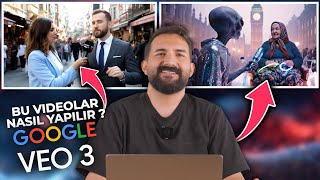 BUNUN ÇOK BASİT BİR YÖNTEMİ VAR! | Sokak Röportajı Videoları Nasıl Yapılıyor? (Google Veo3)