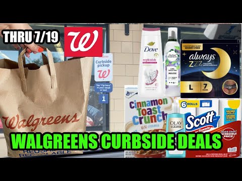 WALGREENS CURBSIDE DEALS THRU 7/19