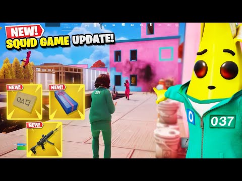 Fortnite's *NEW* SQUID GAME Update is PERFECT!