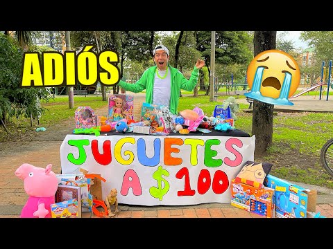 ESTE ES MI ÚLTIMO VIDEO, ADIÓS *VENDO TODOS MIS JUGUETES A $1 EN LA CALLE* - Juguetes vs Ami
