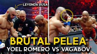 Brutal PELEÓN de Yoel Romero vs DAGUESTANÍ en BOXEO SIN GUANTES | Resumen y Análisis