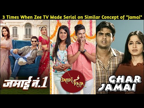 3 Times When Zee TV Made Serials on Similar Concept of “Jamai” | Jamai Raja | Jamai No. 1
