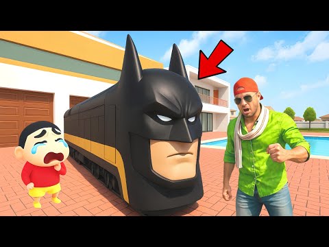Jack & Shinchan Purchase New Batman Train 🚂💥 Indian Theft Auto Simulator 🔥😱 