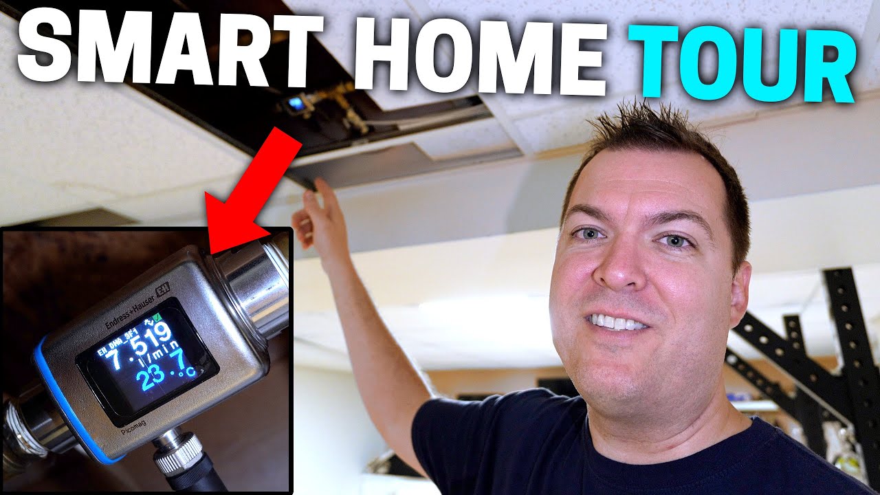Smart Home Tour with CRAZY sensors you’ve never seen 😱