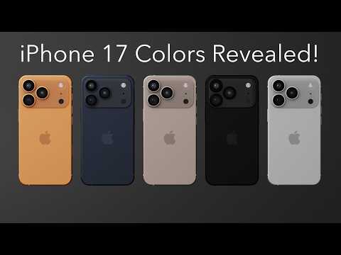 iPhone 17 and iPhone 17 Pro Colors Revealed!