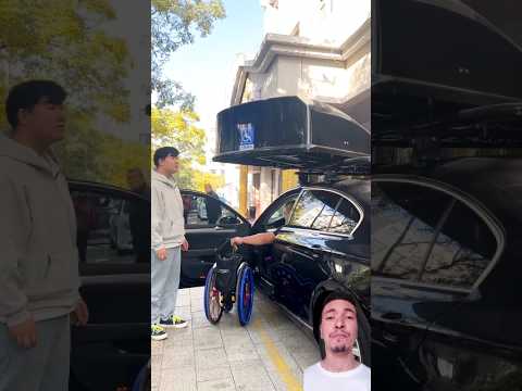 اخر مكاين في سيارات لي اشخاس دوي الاحتياجات الخاصة #الصين  #سيارات_فاخرة #shorts #bmw #like