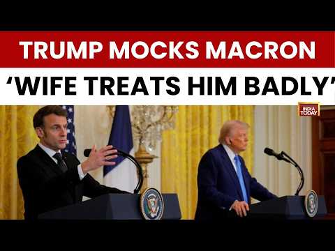 War Of Words Erupts Between Trump And Macron | Trump-Macron Fued | Iran War | Hormuz | NATO
