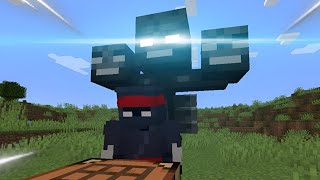 MINECRAFT PERO cuando CRAFTEO APARECE un MOB ALEATORIO