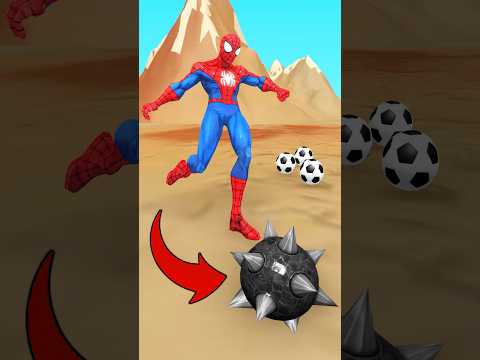 Spider-man soccer challenge vs Hulk, Venom #gta #gtav #spiderman #homemaranha #funny #funnyvideo
