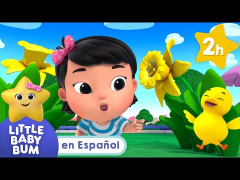 6 patitos 🦆 Canciones Infantiles🎵| Caricaturas para bebés | Little Baby Bum