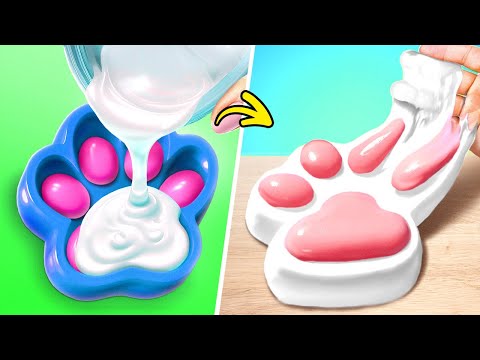 Squishy Paw Raksasa 🐱🐶 *Kerajinan Tangan Lucu Untuk Pecinta Kucing dan Anjing*