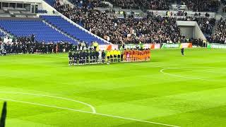 Cote D’ivoire v Scotland anthems. International friendly. Hill Dickinson Stadium, Liverpool 31/03/26