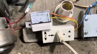 chế củ phát điện 220v  theo yêu cầu của khách zalo 0396208583-0862505363