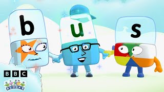 Bus 🚌 | Season Five | Alphablocks Full Episode | Learn to Read | @officialalphablocks