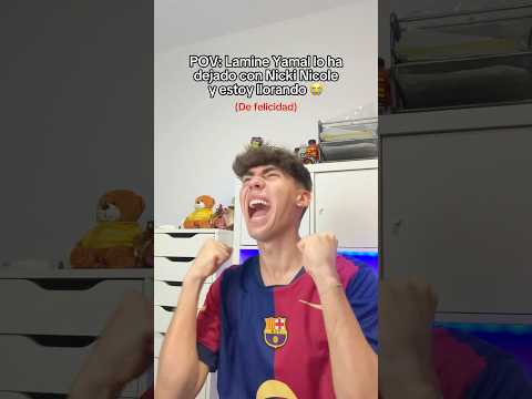 😳 LAMINE YAMAL DEJA a NICKI NICOLE 💀 #futbol