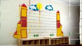 Стенд для поделок и рисунков в детский сад (50 фото)